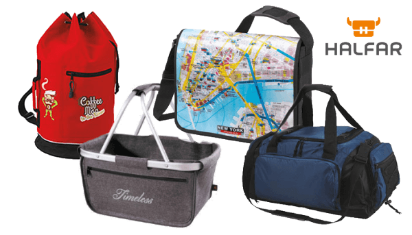 HALFAR - Taschen aus Nylon, Polyester, Filz und LKW-Plane HALFAR - Taschen aus Nylon, Polyester, Filz und LKW-Plane