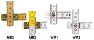 Zollstock mit Siebdruck