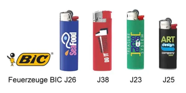 bic feuerzeuge