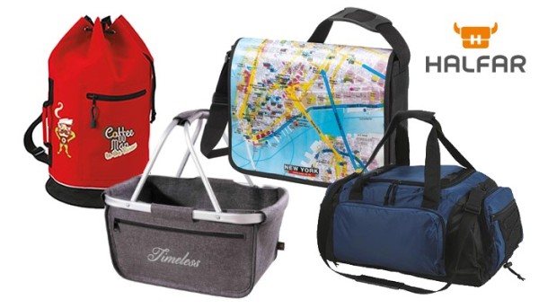 HALFAR - Taschen aus Nylon, Polyester, Filz und LKW-Plane HALFAR - Taschen aus Nylon, Polyester, Filz und LKW-Plane